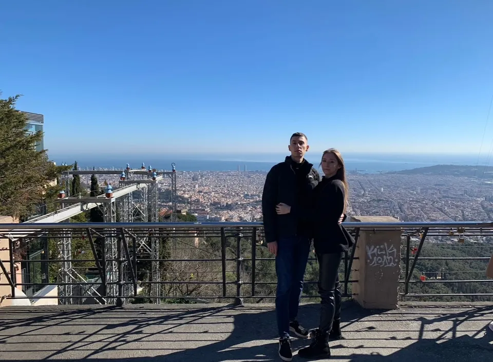 The second trip abroad, to Spain